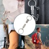 Quick Release Key Ring, Iron Alloy Detachable Keychain, Pull Apart