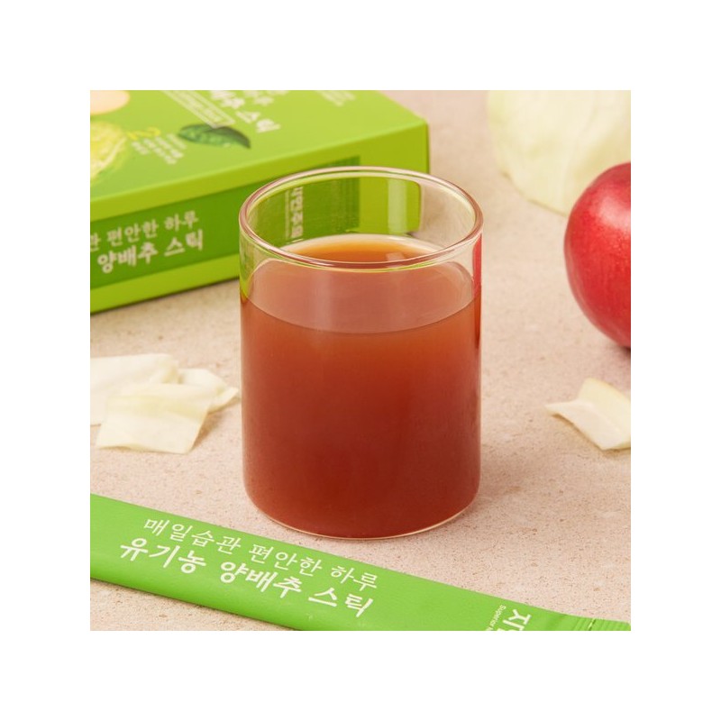 Naturalism 자연주의 유기농 양배추스틱 15gx10입 Organic Cabbage Sticks 15g x