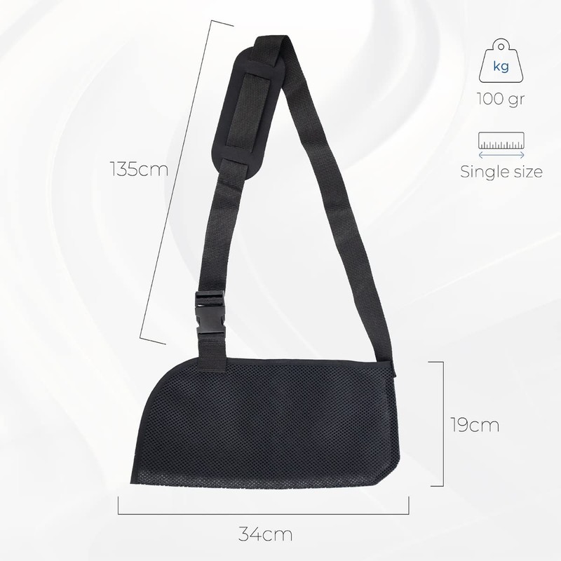 Mobiclinic, Arm Sling Shoulder 3D Mesh Breathable One Size Adjustable
