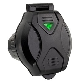 RecPro RV 30 Amp Inlet | RV Power Inlet Receptacle (Black)