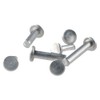 Fudeshe Solid Rivets Aluminum Rivets 350pcs Aluminum Hand-Driven M4 Kit