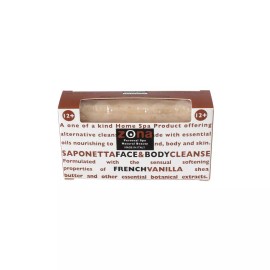 Zona Saponetta Face & Body Cleanser French Vanilla 4.5oz