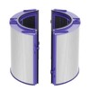 TIMISONL Air Purifier Fan Replacement Filter, Integrated 360° Glass HEPA
