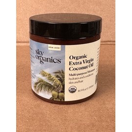 Sky Organics Organic Extra Virgin Coconut Oil Multi Purpose 16.9 Oz