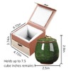 Kelendle Small Keepsake Urn for Human Ashes with Velvet Box