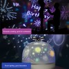 Projection Lamp with 6 Patterns USB 360 Degree Rotating Dimming