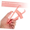 LALAFINA 1set Caliper Measuring Tape Accurate Skinfold Caliper Measurement Tool