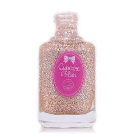 Beauty is Everywhere - Nude Holo Glitter Nail Polish by Cupcake Polish