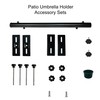 Patio Umbrella Holder,Heavy-Duty Umbrella Holder for Deck,Metal Deck Mount Umbrella