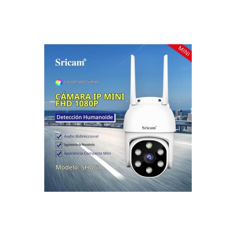 C?mara de Seguridad Hd 1080P,C?mara de Seguridad Wifi Exteriores/