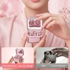 Wireless Earbuds with LED Makeup Mirror Case, Bluetooth 6.0 Open