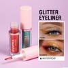 Glitter Liquid Eyeliner Set, 8 Colors, Long-lasting Waterproof Colorful Shimmering