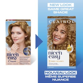 Clairol Nice'n Easy Permanent Hair Dye, 7 Dark Blonde Hair Color, 1 Count