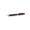 Yasutomo Quadpoint Twist Pen, Brown Marble (TP30BR)