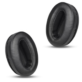 Joghaw Replacement Ear Pads for Headphones - Compatible for Sony WH-CH700N/MDR-ZX780/ZX770 | Premium Protein Leather Cushions with Soft Memory Foam for Comfort - Black