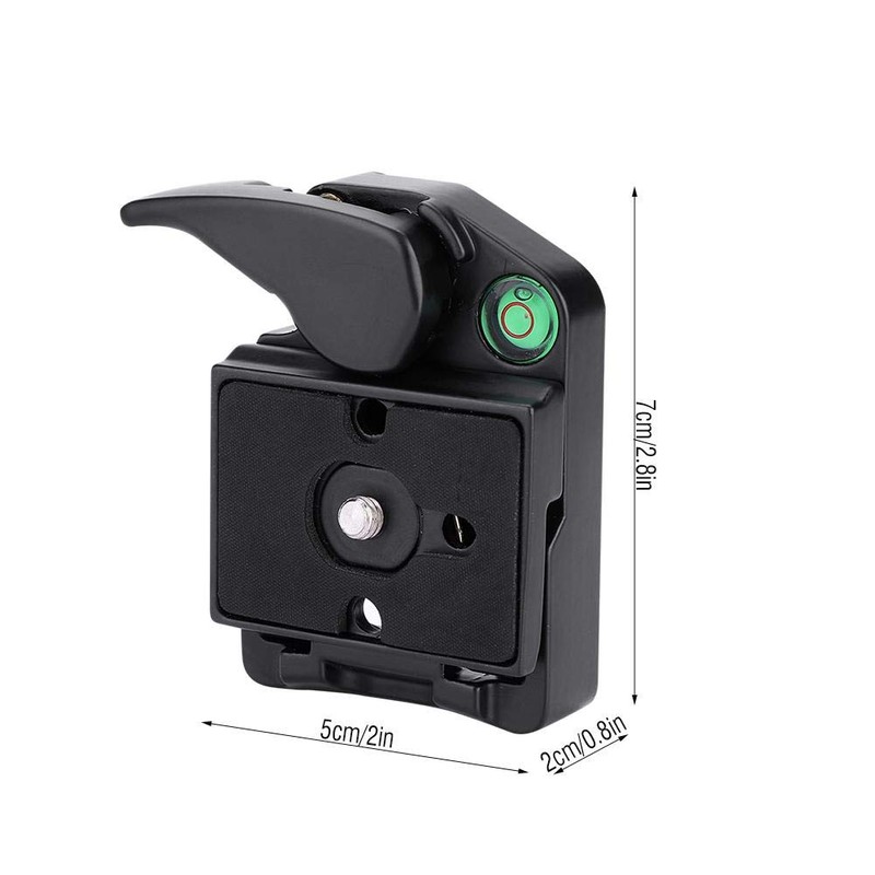 Manfrotto PL-2000 DSLR 323 Slide Plate Quick Release Adapter Camera