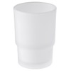 Bathroom Rinsing Cup, Angle Simple Frosted Glass Tumbler Cup, Toothbrush