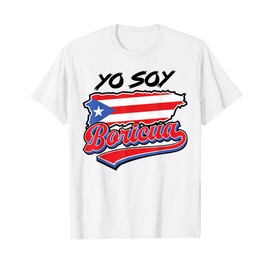 Yo Soy Boricua Puerto Rico Flag Puerto Rican Women Hispanic T-Shirt