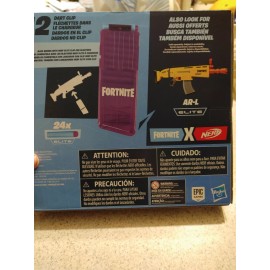 Hasbro Nerf Nerf Fortnite 12 Elite Dart Clip Magazine With 24 Fortnite Elite Dart Refills