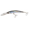 Yo-Zuri Crystal 3D Minnow Deep Diver Lure, Silver Black, 5-1/4-Inch