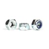 M10 Nylock Nuts Nylon Insert Locking Nuts Zinc Plated DIN