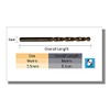 STROTON M42 8% Cobalt Drill Bit for Stainless Steel and