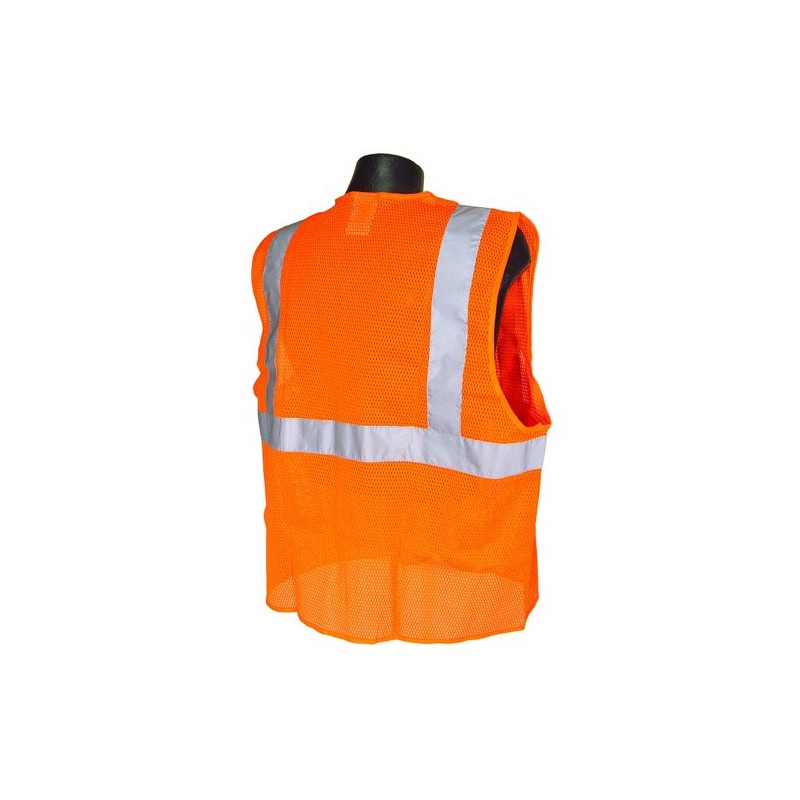 Radians SV2ZOML Polyester Mesh Economy Class 2 High Visibility Vest