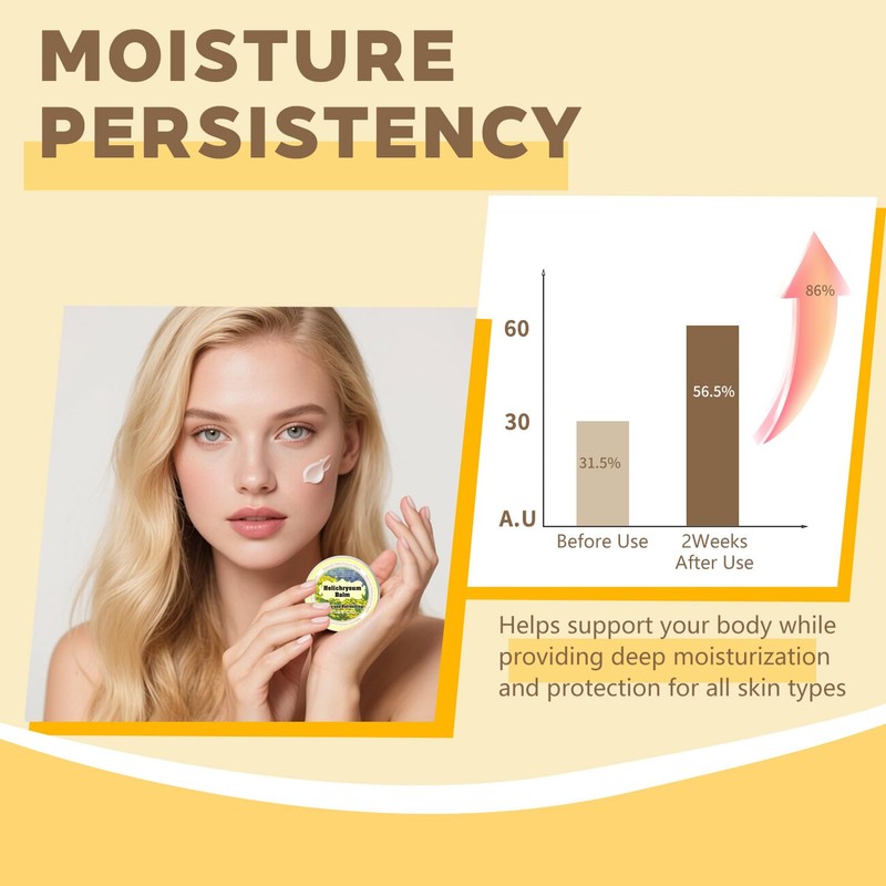 ruifengsheng Helichrysum Balm - 2.5oz, Helichrysum Gymnocephalum, Shea Butter, Beeswax,