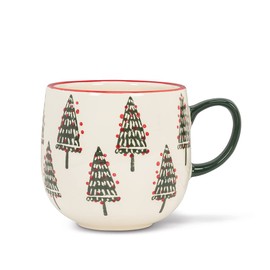 Abbott Collection Christmas Tree Rounded Mug