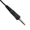Acoustic Tube Earpiece with Mic PTT 1 Pin Screw Thread