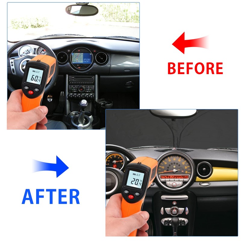 YEE PIN Parasol Car Compatible with 2015-2022 Mini Cooper F55/F56,