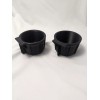 ZimmDak Industries Replacement Front Cupholder Inserts for 2009-2014 F-150