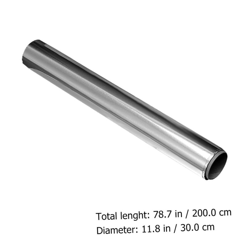 Ipetboom 4 Rolls Tinfoil Wrap High Temperature Resistant Aluminum Foil
