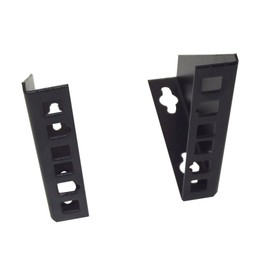 2U Rack Bracket for 19 Inch or 10 Inch Wall Mount Vertical Hanging Equipment/Desktop Horizontal Mounting