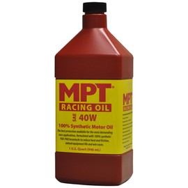 MPT MPT-275 Red Bottle 40W Full Synthetic High Performance Racing Oil - 32 fl. oz.