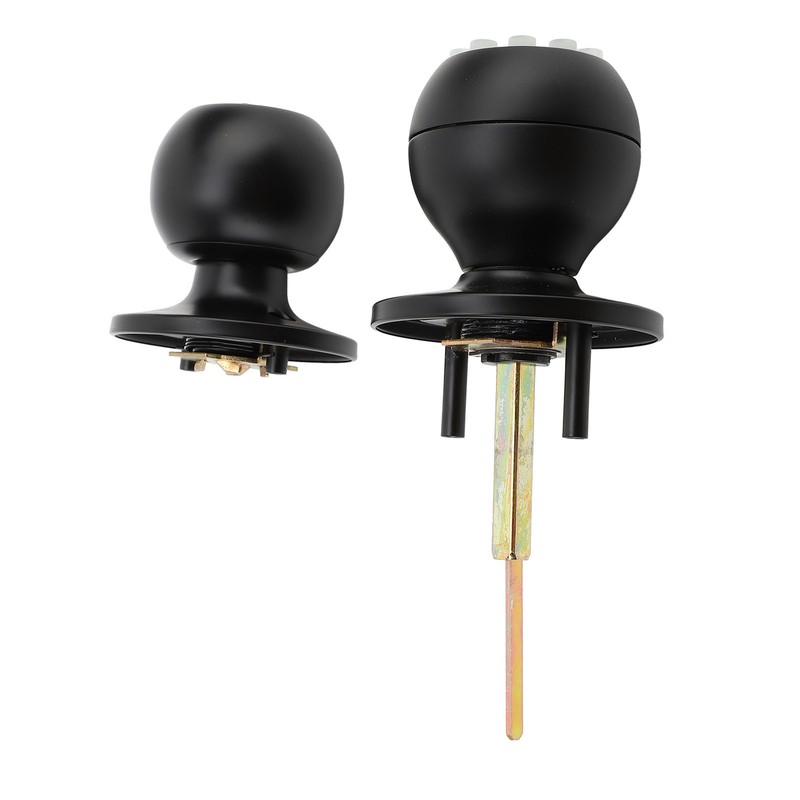 Keypad Door Knob with Lock and Key Round Ball Electronic