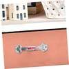 Operitacx 10Pcs Stainless Steel Cabinet Pull Handles Durable Wardrobe Knobs