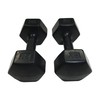 Ivanko Rubber Dumbbells, 15 lbs (Pair)
