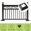 UFURMATE Post Base Cover, 4 Pieces 60x60mm Plastic Post Base