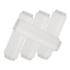 KICHOUSE 4 Rolls High Elasticity Nylon Fishing Line Transparent Fishing