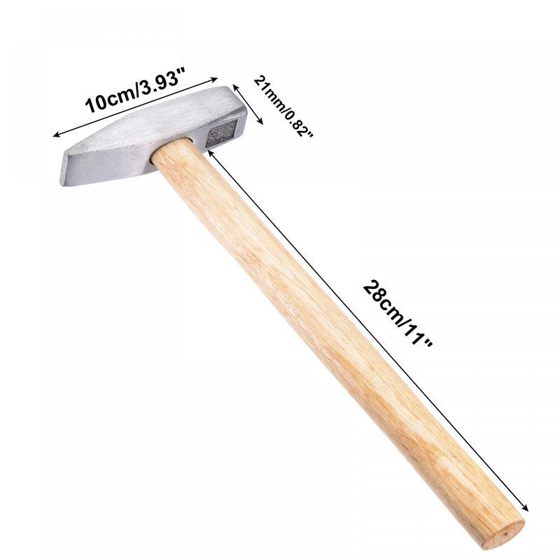 sourcing map Engineer Hammer Machinist Hammer 10 Oz Cross Peen