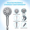 SAIOTER High Pressure 10-mode Handheld Shower Head,Water Saving Shower Head