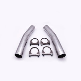 Truck Exhaust Kits Oval Muffler Delete Fits Dodge Challenger Charger Hellcat Scat Pack SRT 392 5.7L