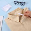 Oruola Pack of 100 collar stays, shirt collar insert men,