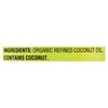 Organic Naturally Refined Coconut Oil with No Artificial Flavors or