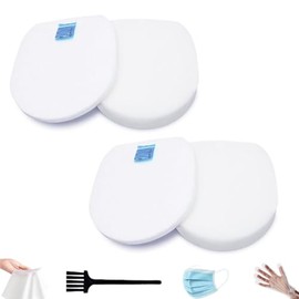 Replacement Filter Kit for Shark Rocket IX140, IZ362H, IZ440H, IZ462H, IZ482H, IZ483H,IZ162H, IX141, IZ140, IZ142, UZ145 - Replaces Part #617FJ140 (2-Pack Foam & Felt Filters + Brush)