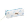 Cute Pencil Case for Girls–Quilted Cotton Pen Pouch with Bow