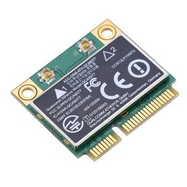 Tarjeta de Banda Dual WiFi, 433Mbps Mini Tarjeta inalámbrica PCI-E, 2.4G + 5G Tarjeta de Red de Banda Dual Bluetooth 4.2 WiFi y 802.11a/b/g/n/AC para PC/Laptop Mini Ranura PCI-E