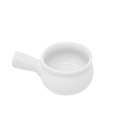 Vikko Soup Bowls, Set of 4 Soup Bowls with Handles, 10 Ounce,Microwave Safe, French Onion Soup Crocks Oven Safe, Porcelain Soup Bowls