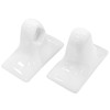 showingo 2 Pack Porcelain Towel Bar Rod Rack Post Holder